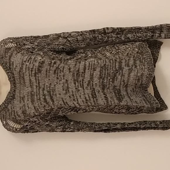 Pink Rose Brand, Light Knitted Sweater with Peekaboo Sides and Sleeves - Picture 1 of 4